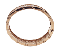 Bvlgari B.Zero1 18K Rose Gold Diamond Bracelet